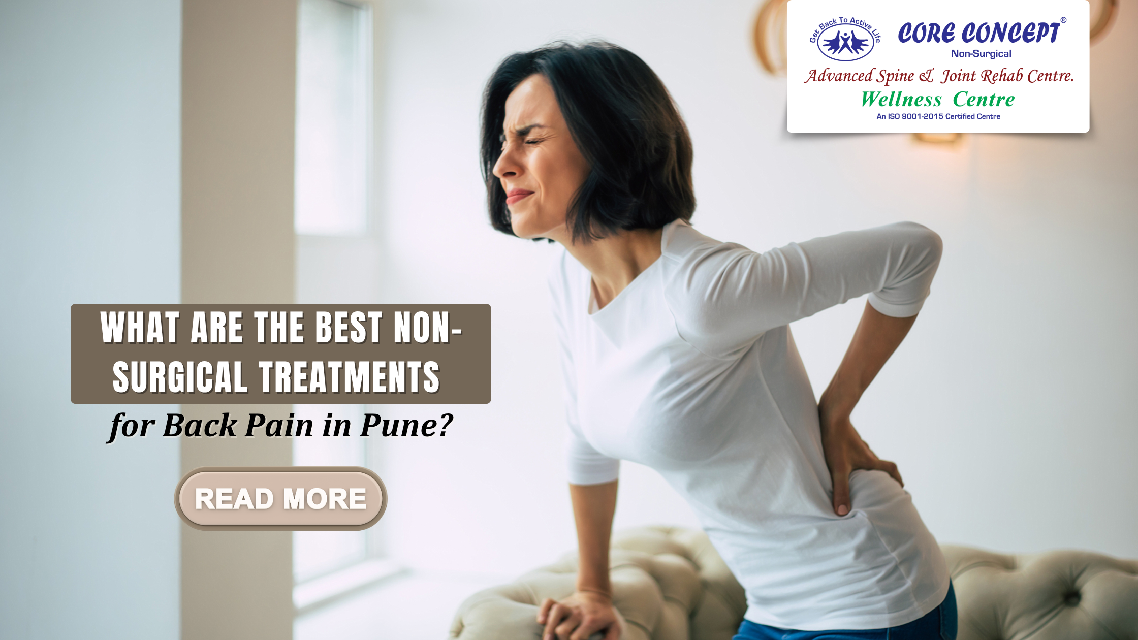 What Are the Best Non-Surgical Treatments for Back Pain in Pune? at Core Concept